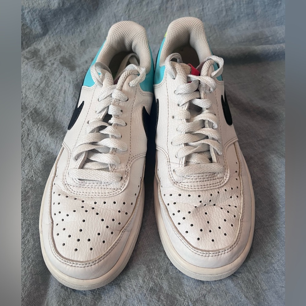 Nike White and Neon Sneakers - Picture 7 of 8